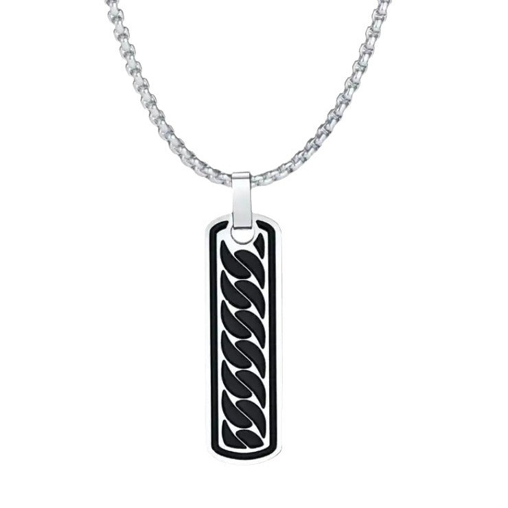 Unisex Pendant Stainless Steel Chain