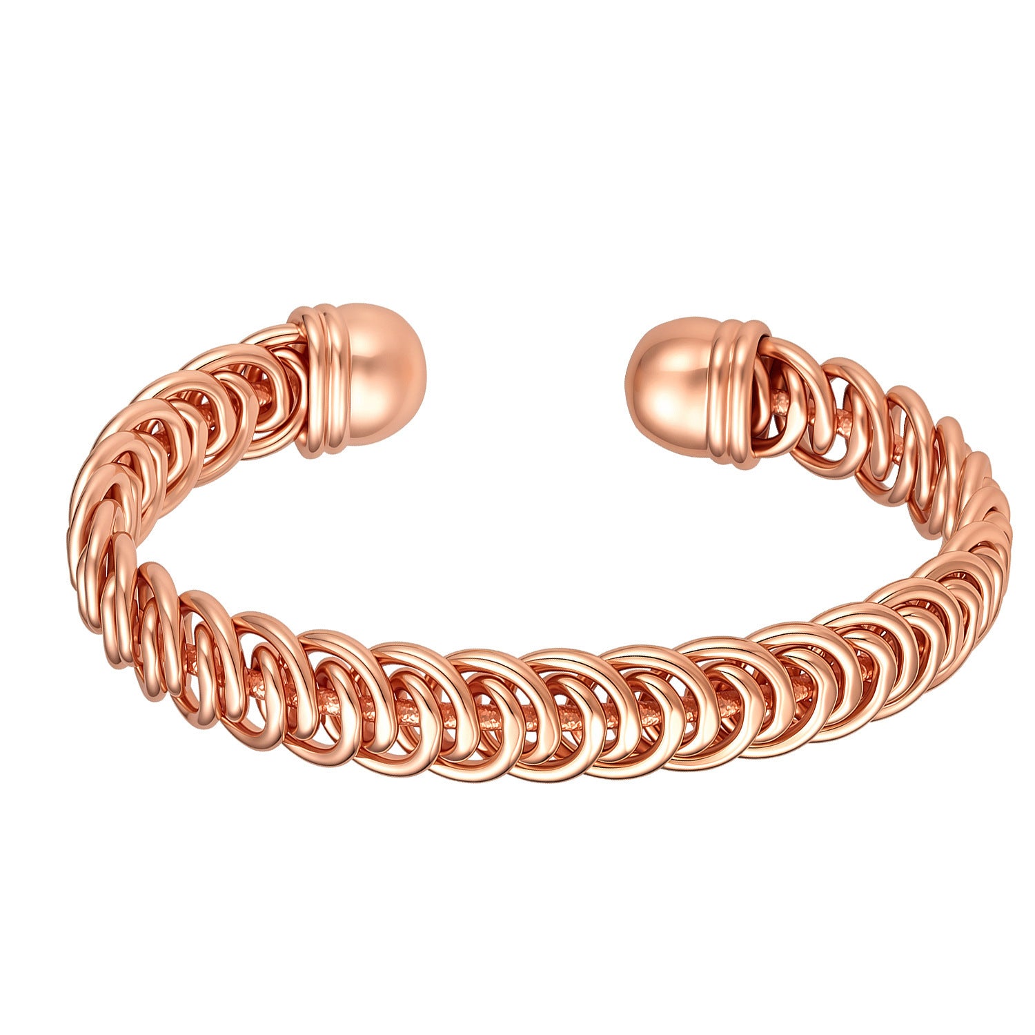 Retro Copper Magnetic Bracelet