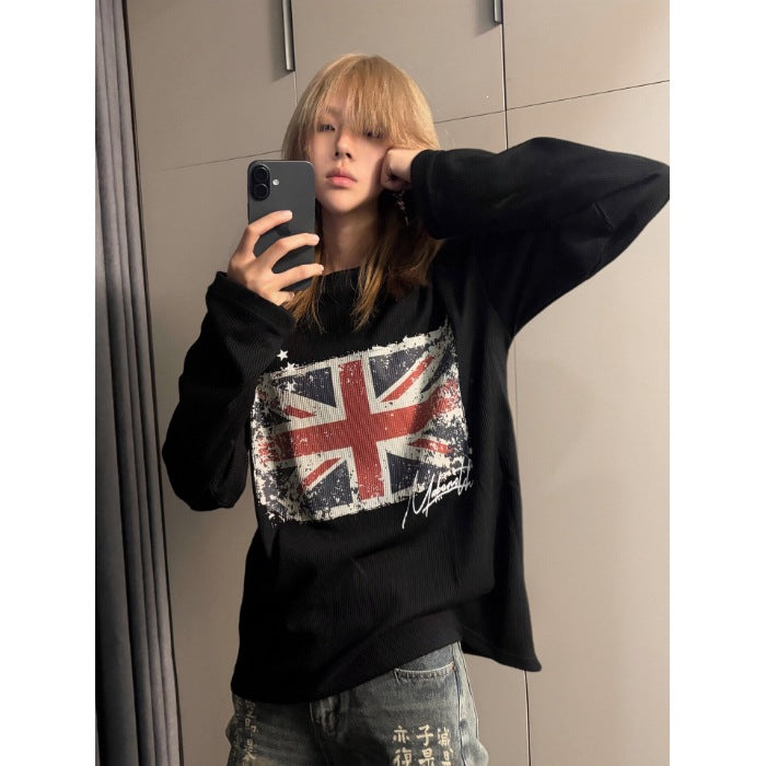 Printed Loose Base Long Sleeve
