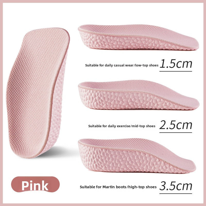 Invisible Height-Increasing Insoles with Arch Support, Unisex Height-Increasing Insoles