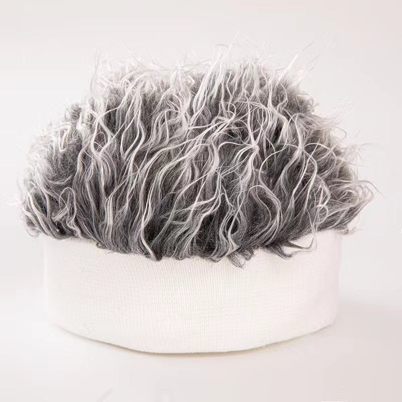 Knitted Unisex Winter Wig Cap / Landlady Cap