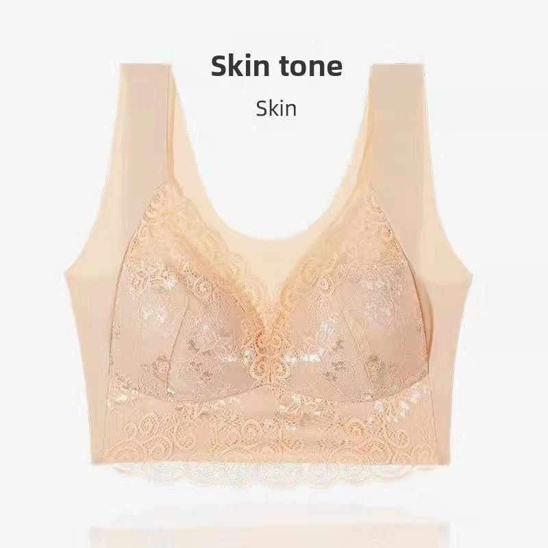 Seamless Lace Wireless Bra