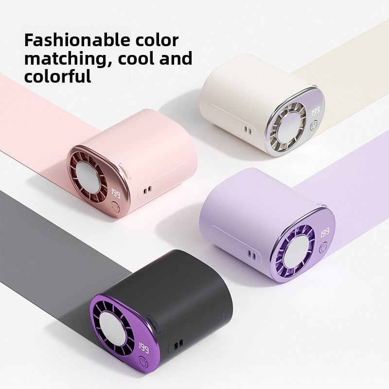 2026 New Model Cooling Ice Pack Waist Fan Semiconductor Portable Umbrella Clip Cooling Gadget USB Strong Wind Power