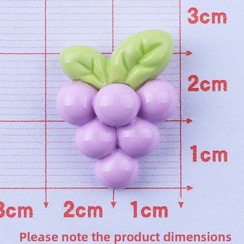 Simulated Fruit Resin DIY Accessories