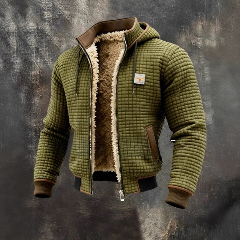 Fleece-Lined and Thickened Hooded Jackets