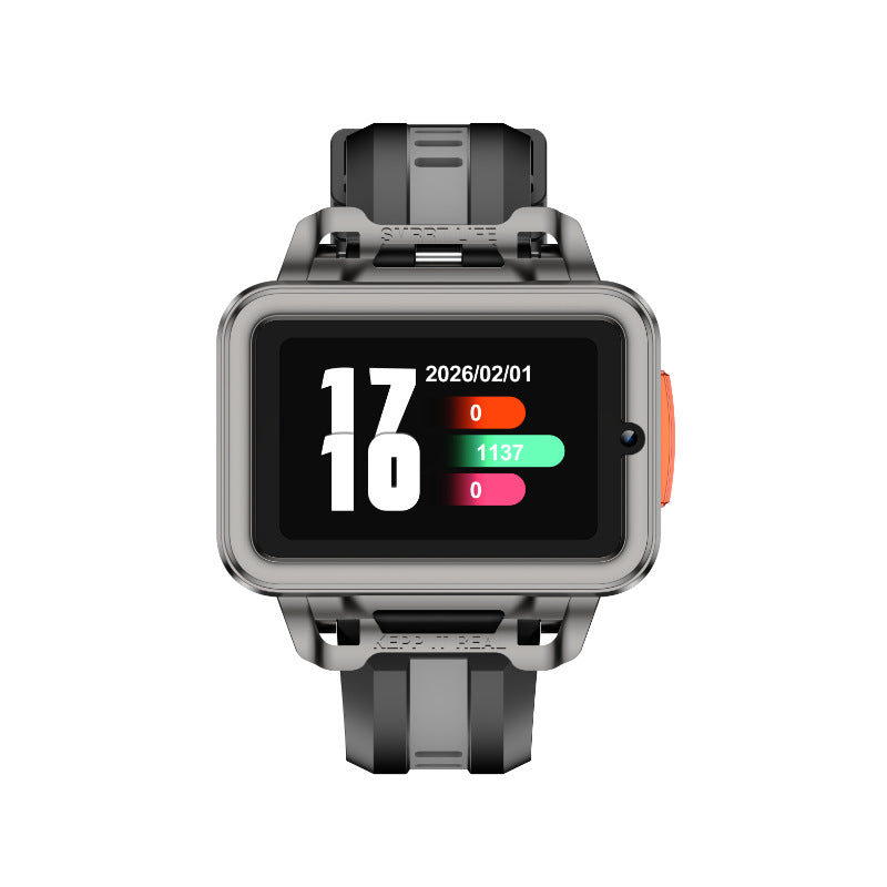 Elderly Smartwatch with GPS and Health Monitoring