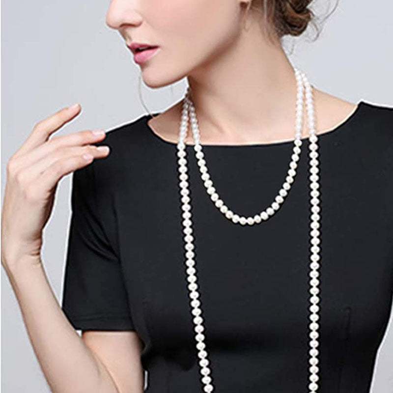 Pearl-Style Necklace for Formal Dresses