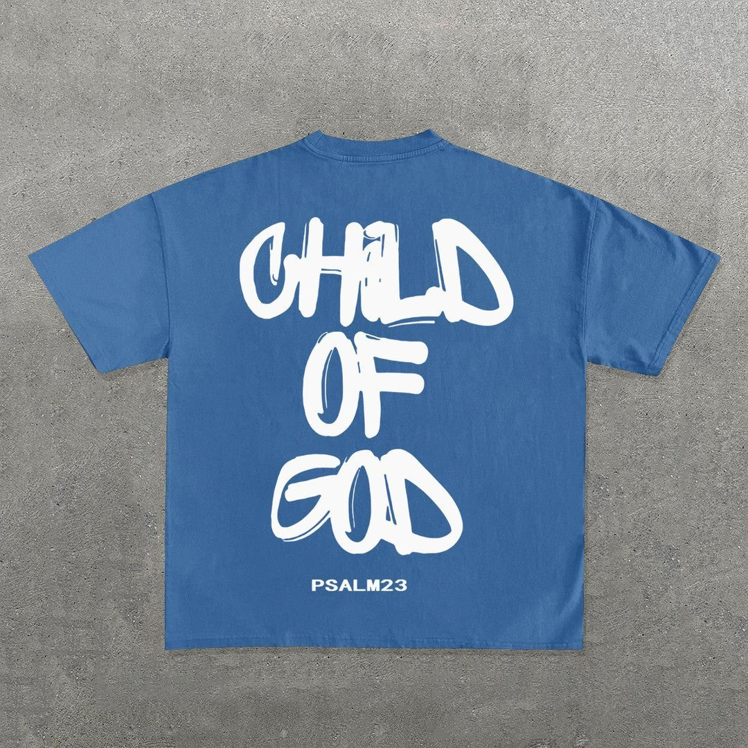 Oversized Graphic Print Cotton T-Shirt