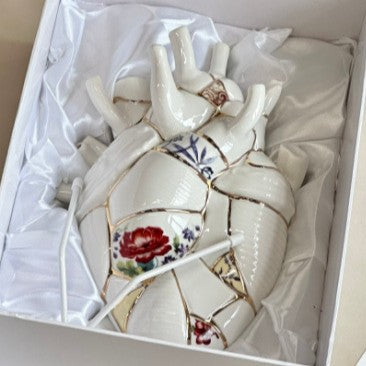 Heartbeat Ceramic Vase