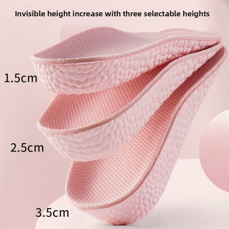 Invisible Height-Increasing Insoles with Arch Support, Unisex Height-Increasing Insoles