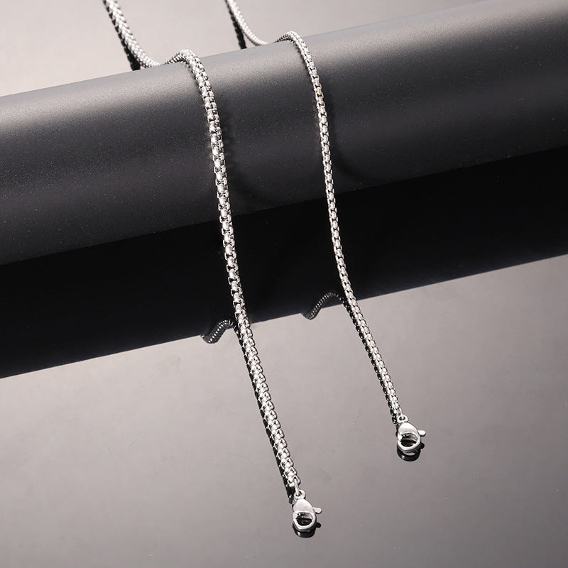 Stainless Steel Square Pearl Accessories,
