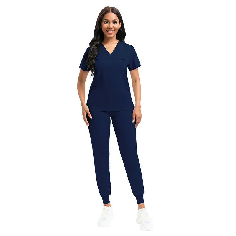 Unisex Medical Scrub Suit for Clinic and Nursing