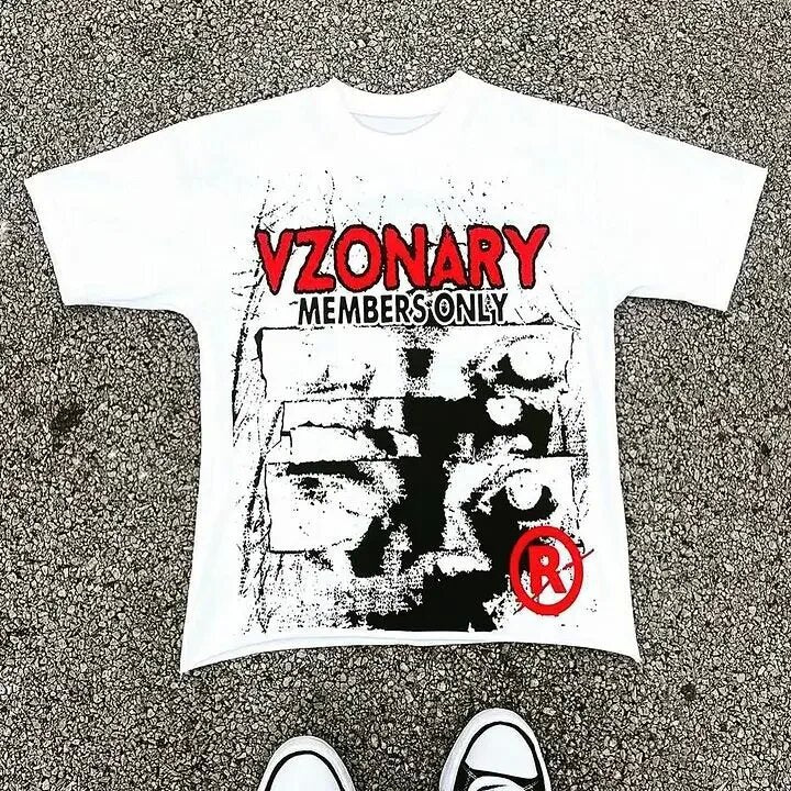 Graphic Print Loose-Fit Men's T-Shirt