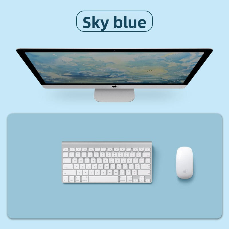 Eye Protection PU Leather Desk Mat