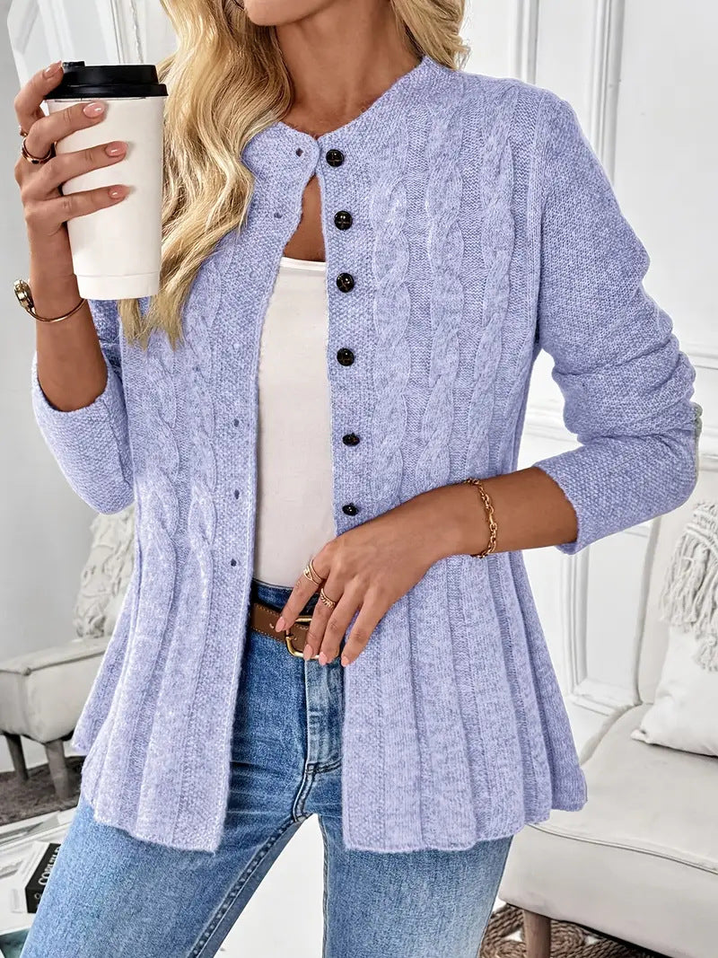 Long Sleeve Knitted Cardigan for Women