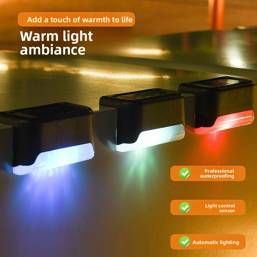 Solar Powered Outdoor LED Step Light