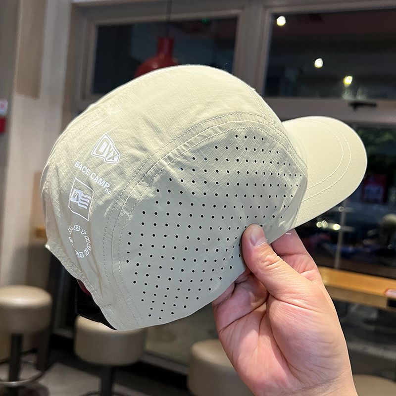 Mesh Baseball Cap with Adjustable Strap