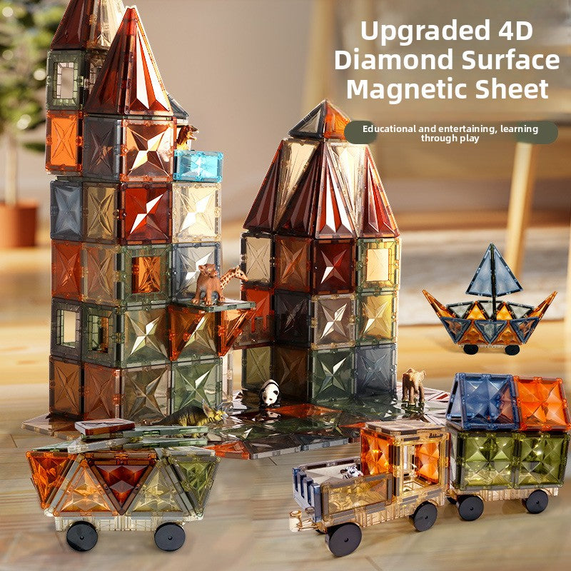 Children's Educational Toys Magnetic Building Blocks