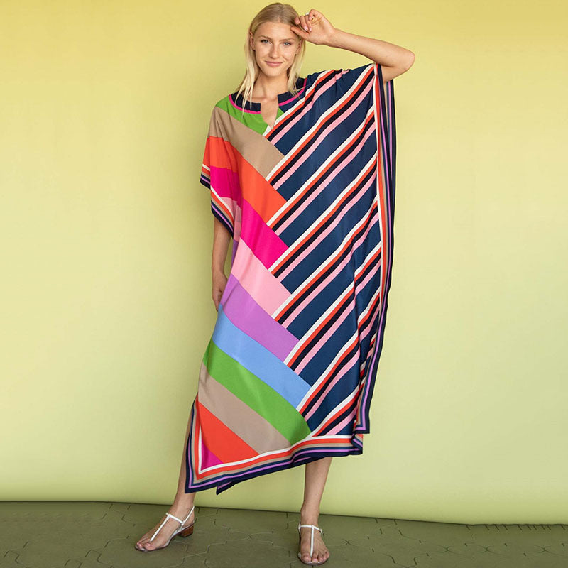 Beach blouses, long robes, vacation dresses and long skirts