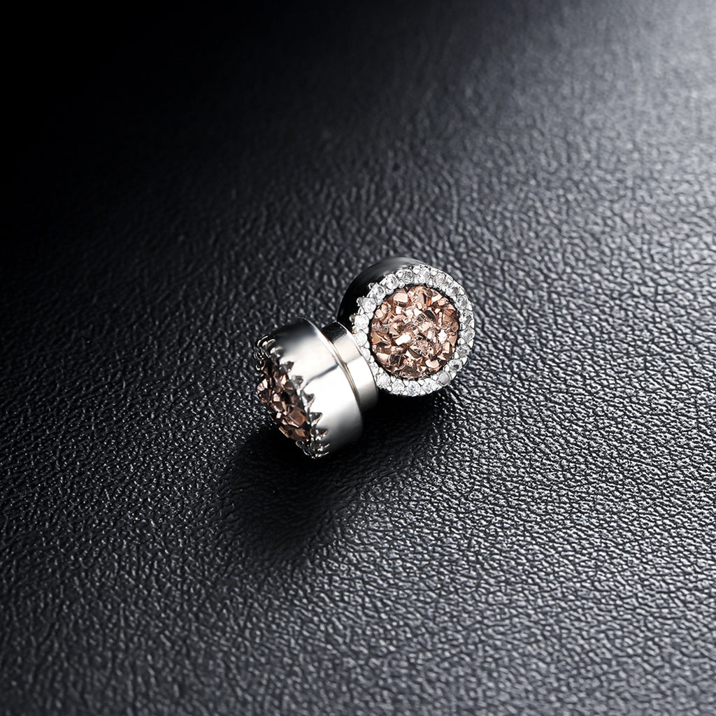 Magnetic Ear Clips Unisex Geometric Design