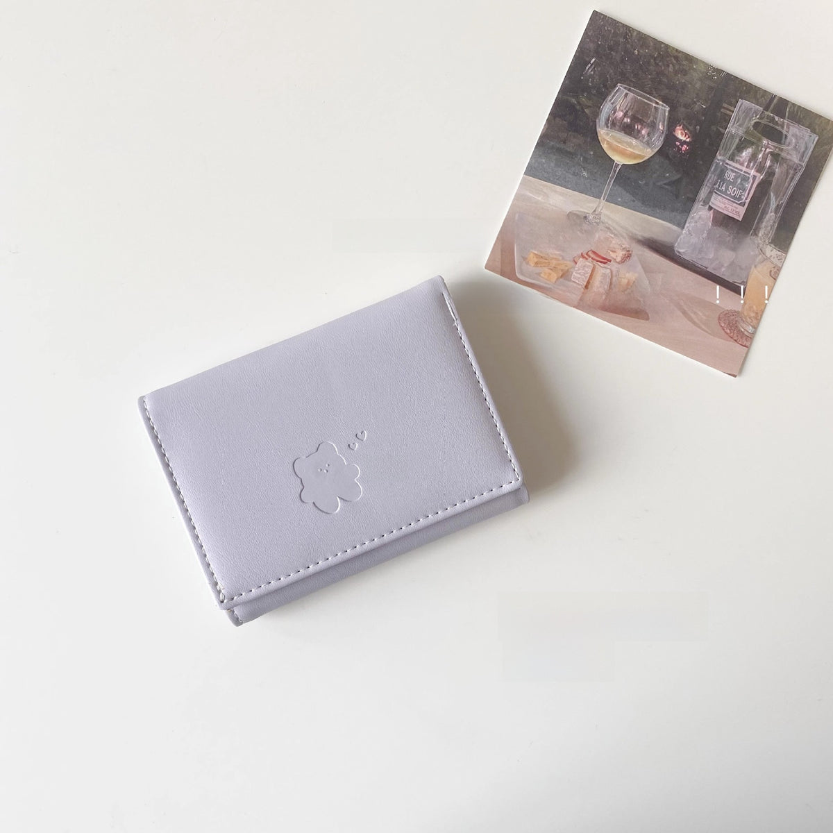 Tri-Fold PU Leather Wallet with RFID Protection