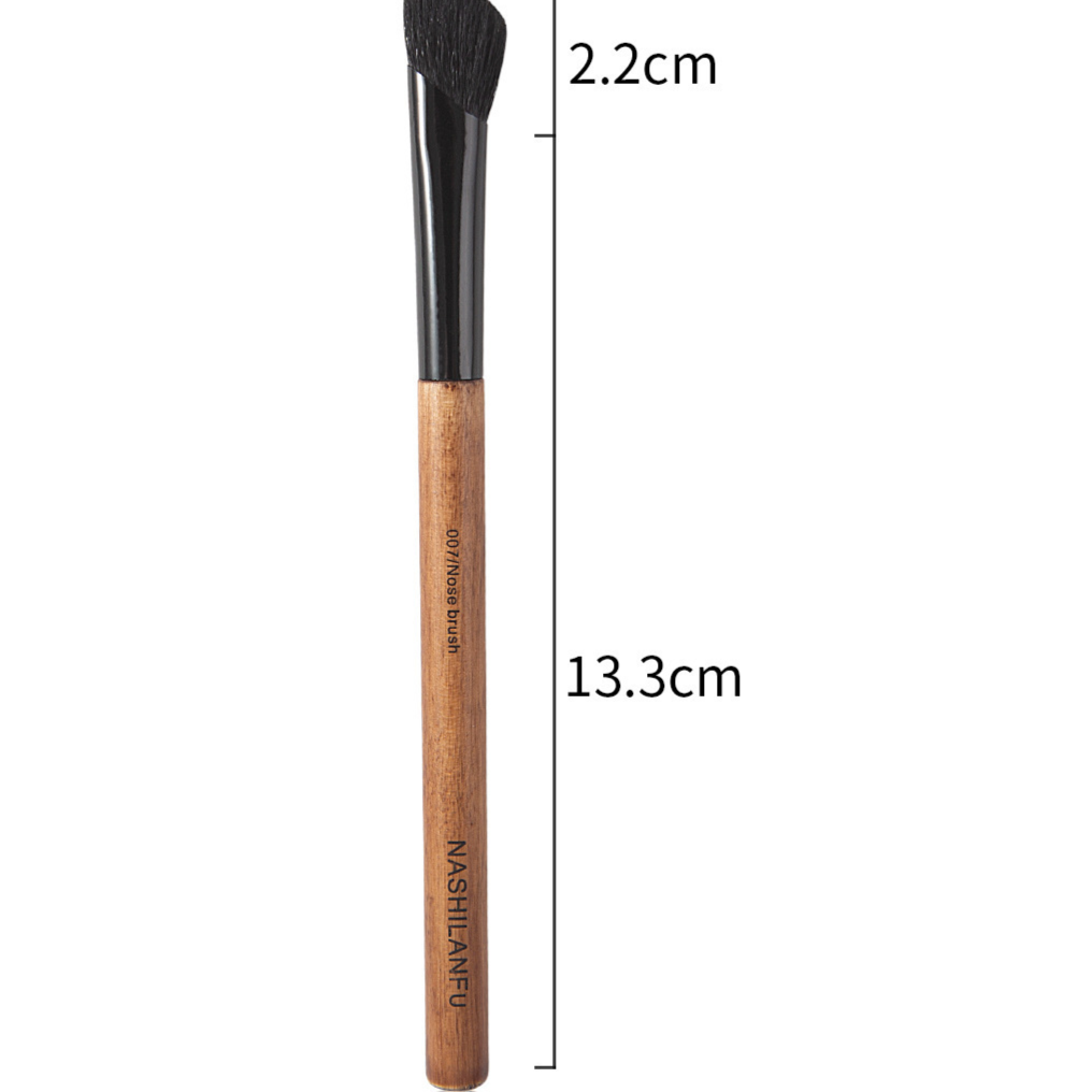 14-Piece Natural Wood Makeup Brush