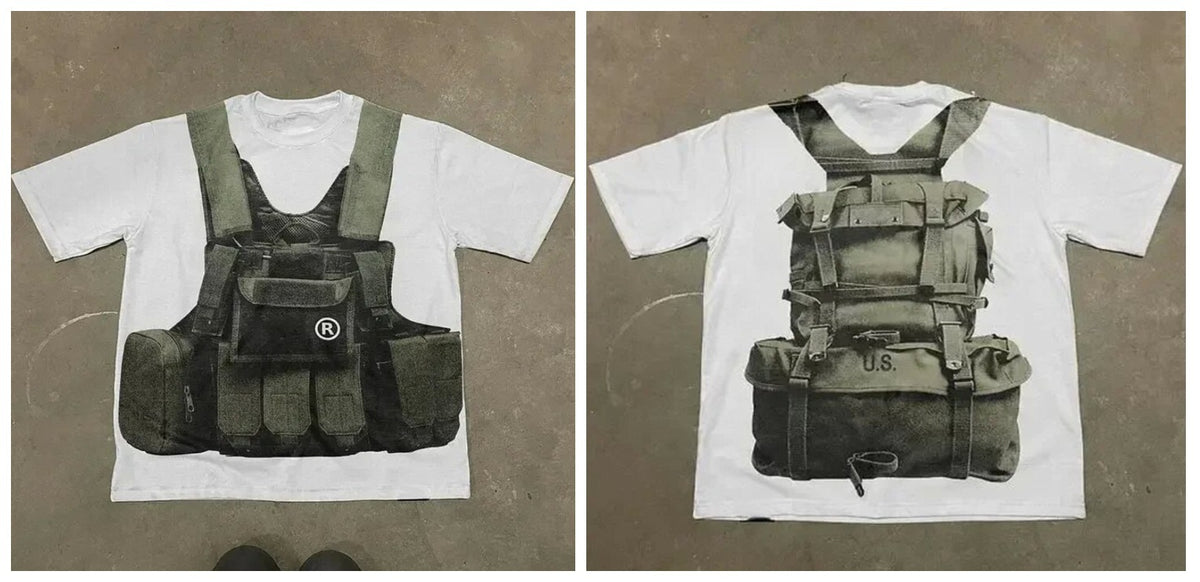 Graphic Print Loose-Fit Men's T-Shirt