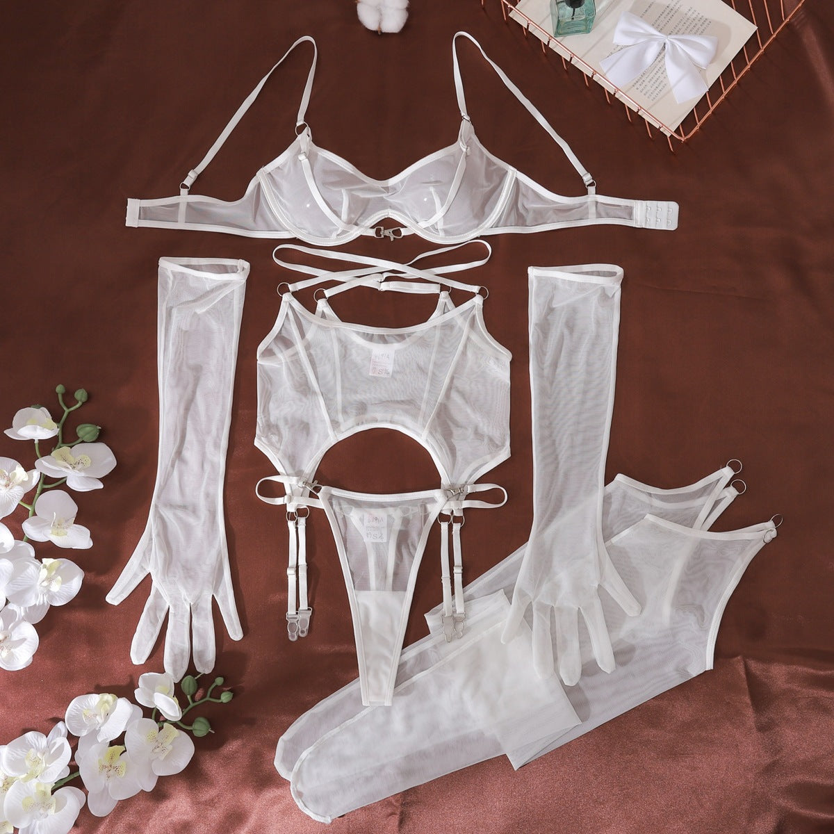 Mesh Breathable Ultra-Thin Shapewear Two-Piece Set