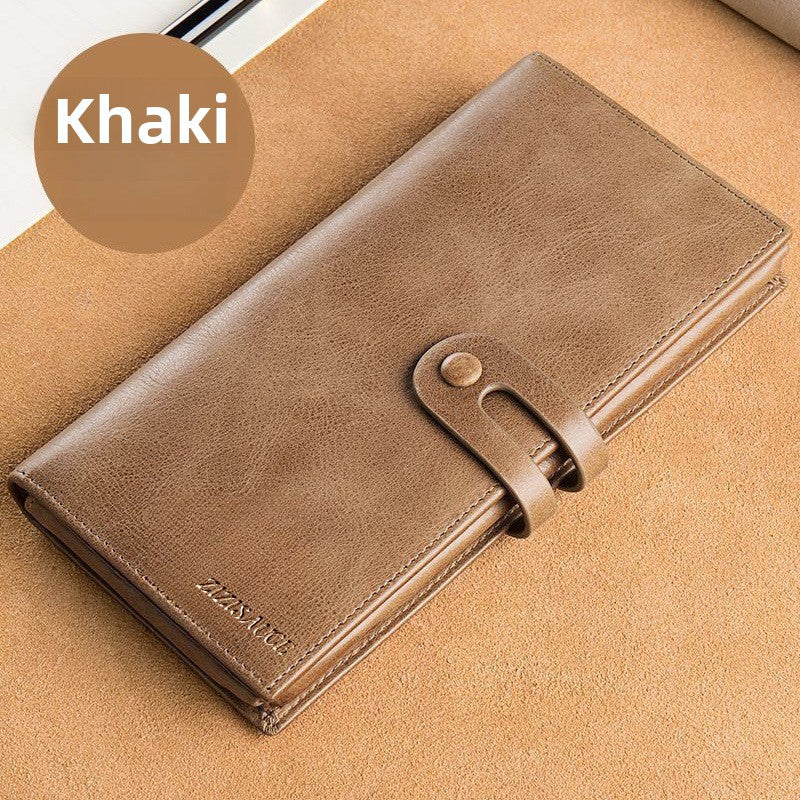 Men's Long Vintage Wallet
