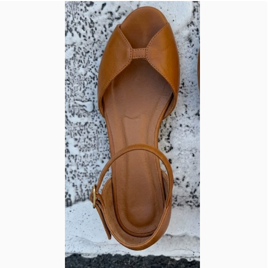 French Retro Flat Sandals for Women
