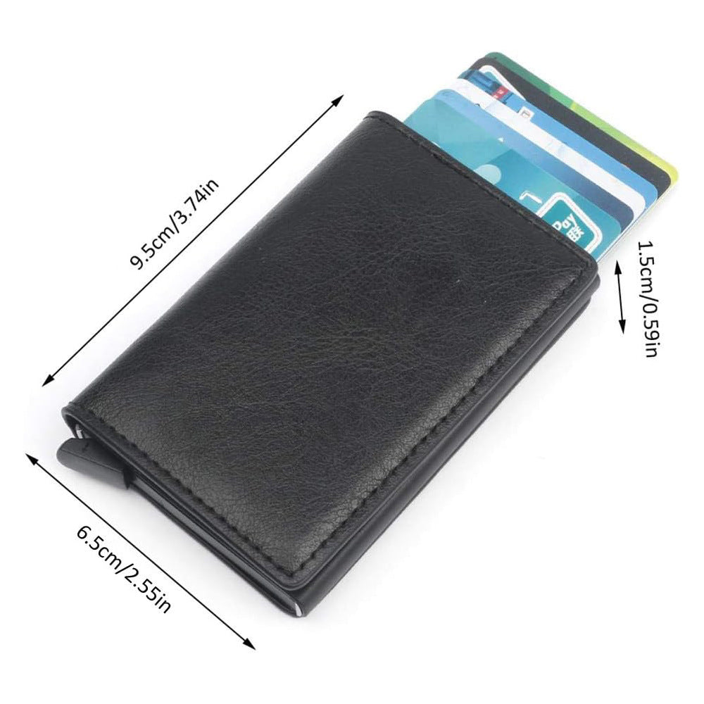 RFID Blocking Carbon Fiber Mens Wallet