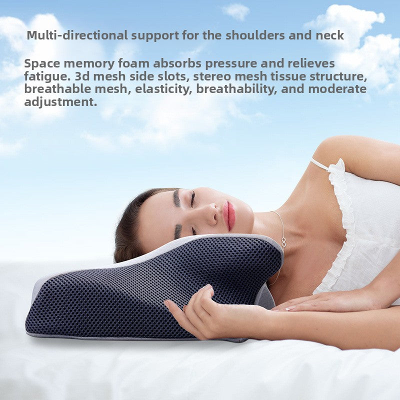 Butterfly Memory Foam Cervical Pillow