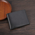 Men?s Wallet with Carbon-Fiber Pattern