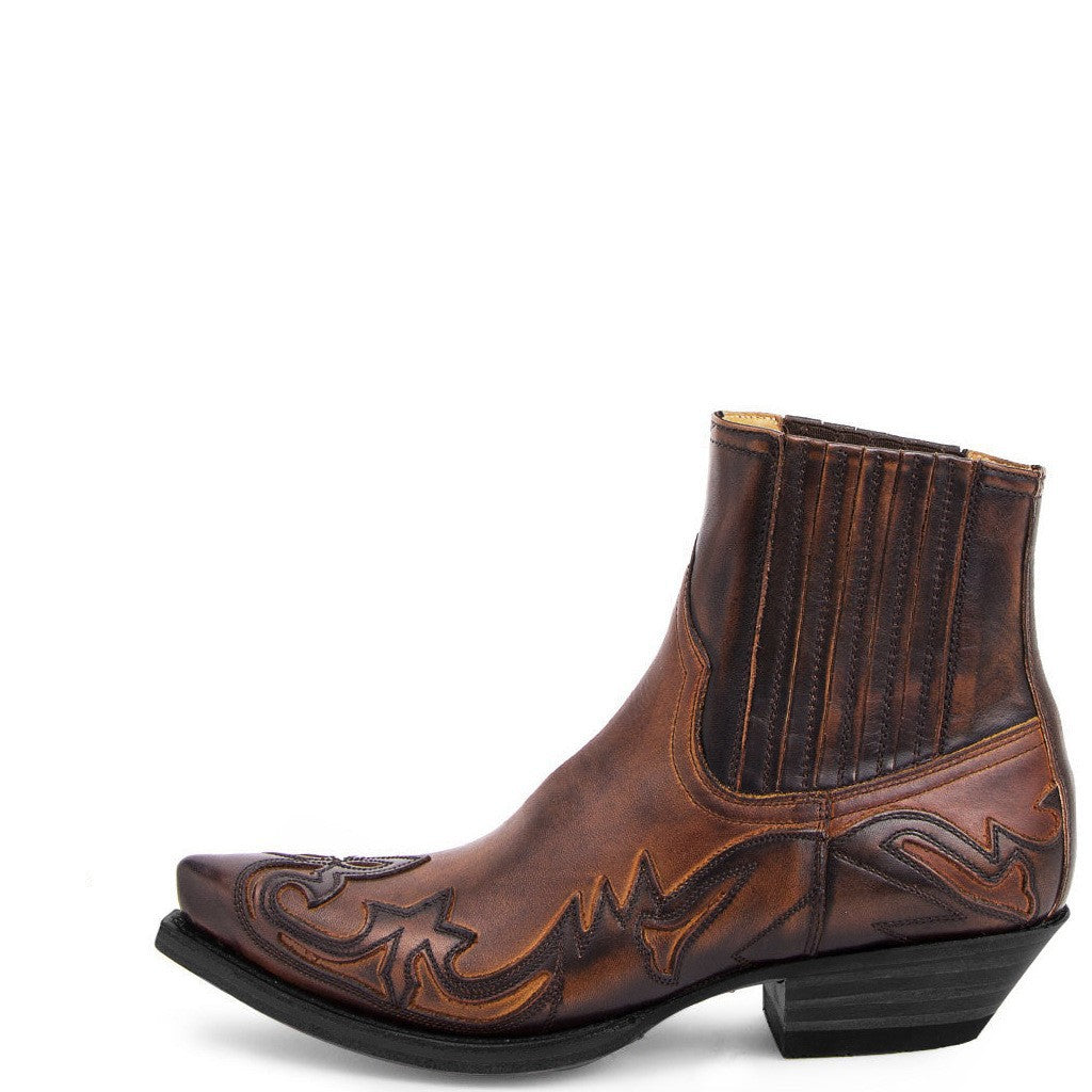 Western-Style Hand-Painted Martin Boots
