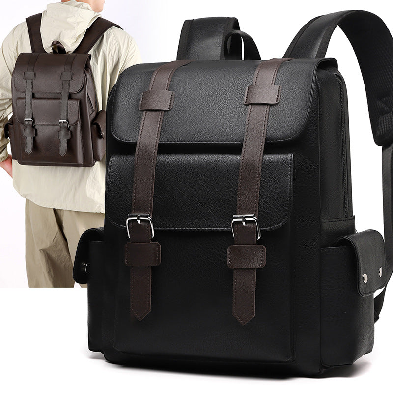 Casual Large Capacity Travel Belt Buckle Backpack
