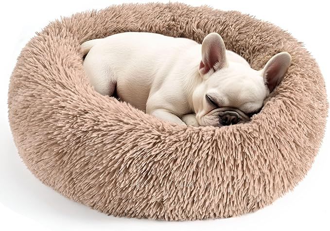 Soft and round pet bed