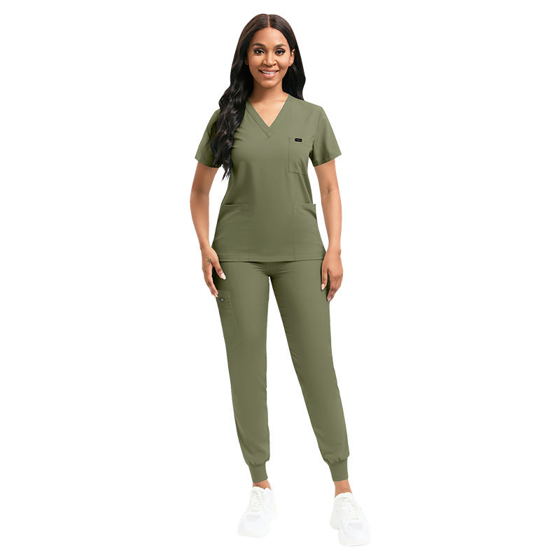 Unisex Medical Scrub Suit for Clinic and Nursing