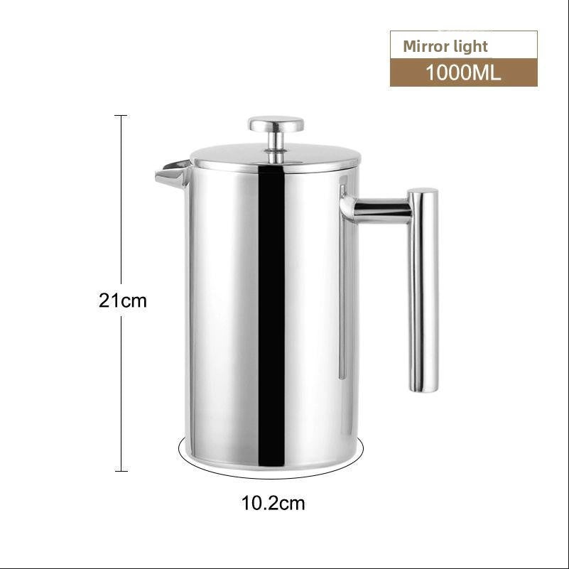 Stainless Steel French Press Coffee Maker