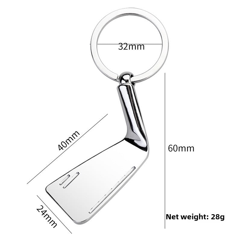 Ball-shaped keychain