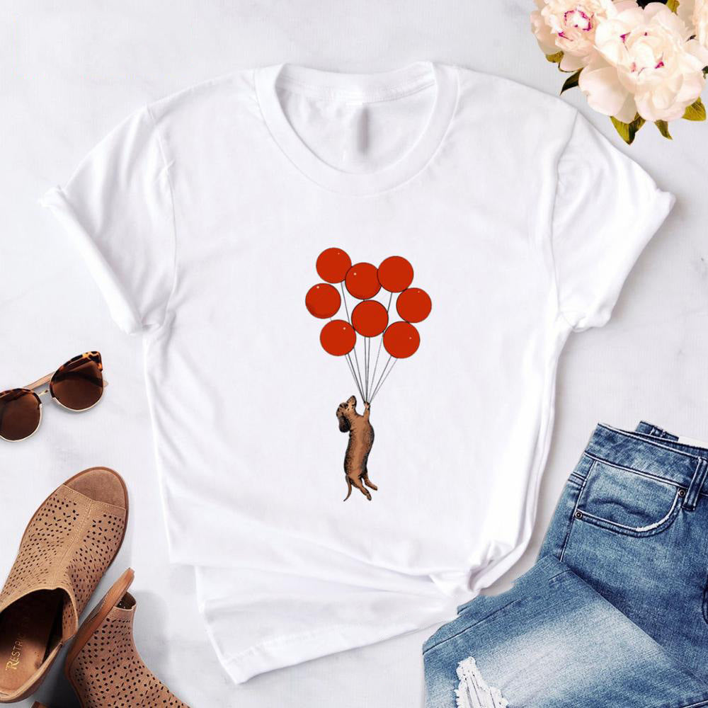 Dachshund Printed Women Tshirt