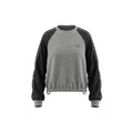 Women's Color-block Hooded Sweatshirt and Skirt Set