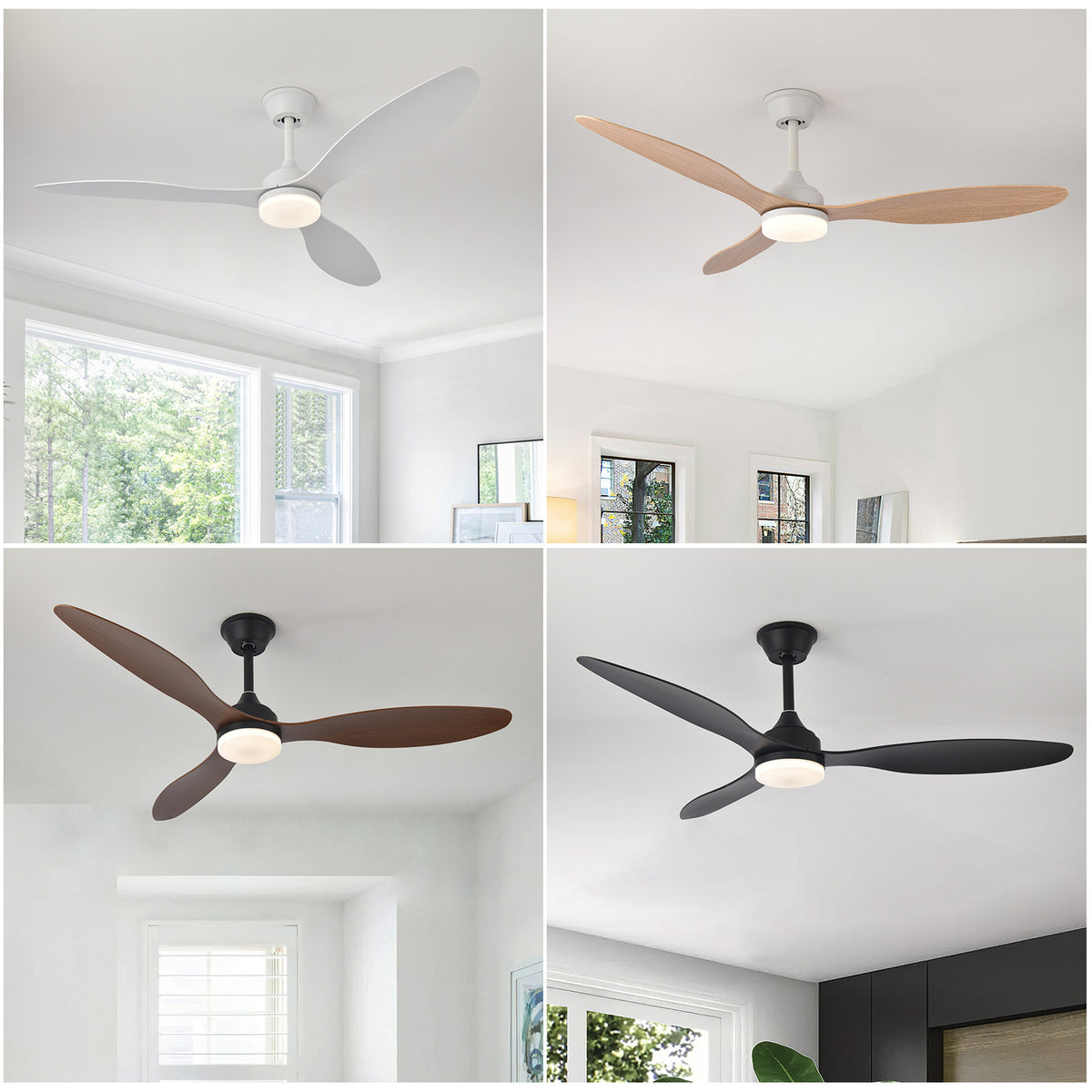 Multifunctional Variable Frequency Ceiling Fan Light