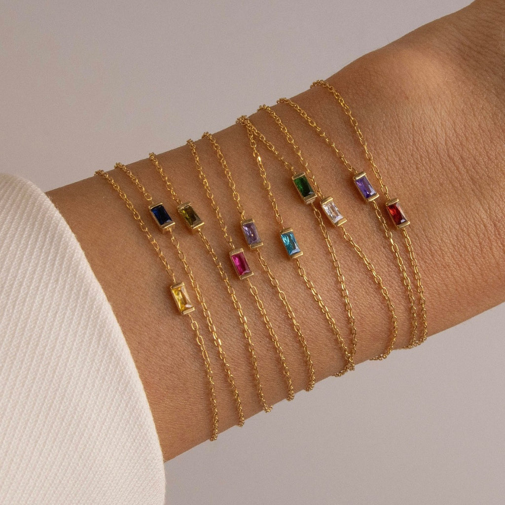 Zirconium Titanium Steel Geometric Bracelet