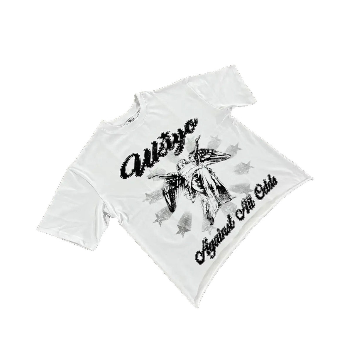 Graphic Print Cotton T-Shirt Oversized Casual Top