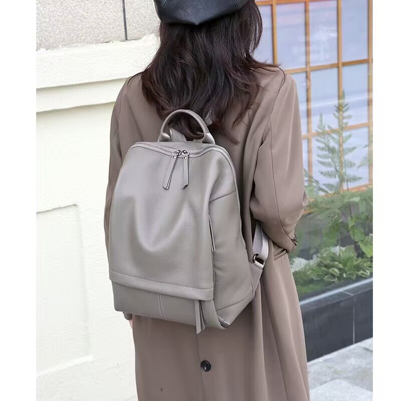 Genuine Leather Women's Backpack