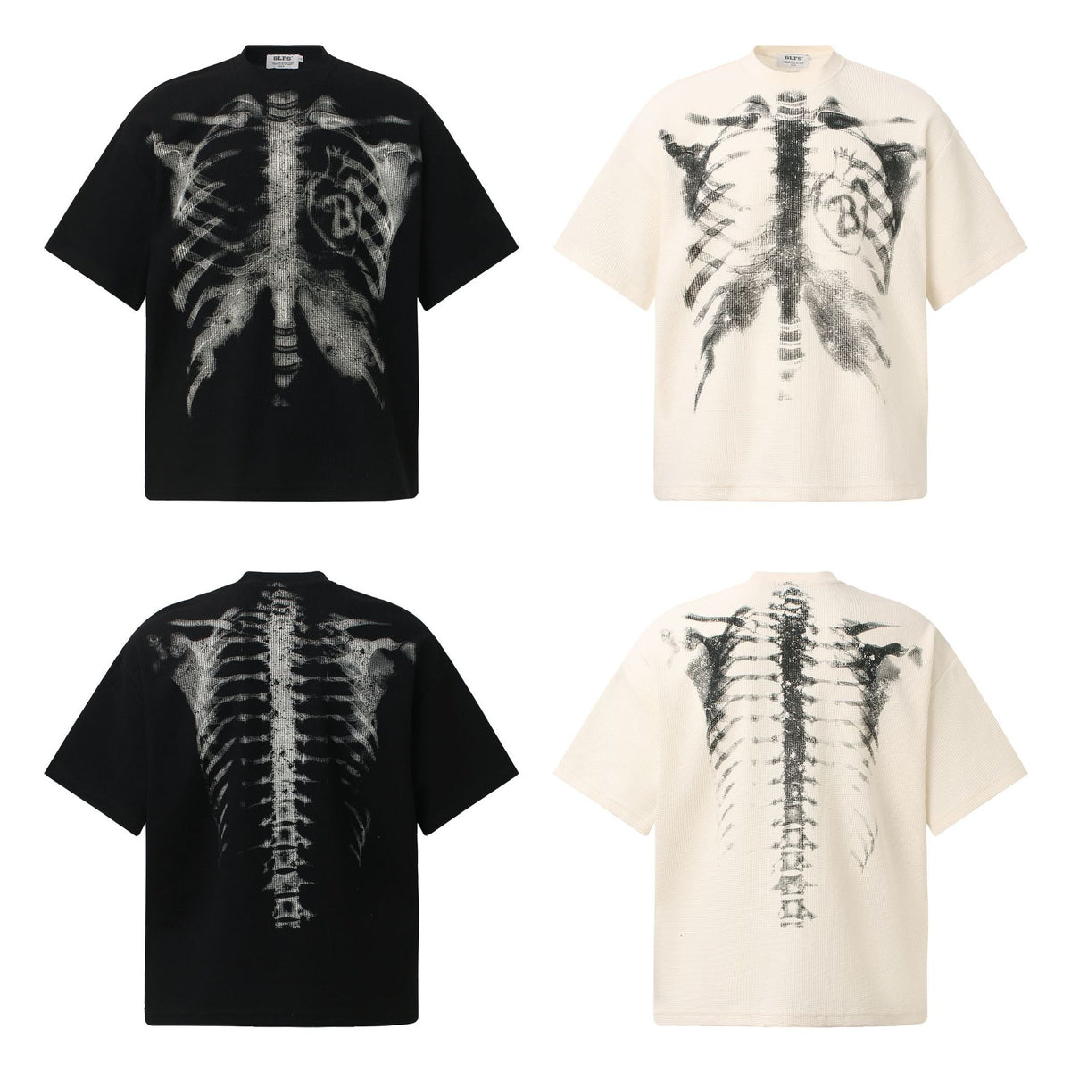 Men's Vintage Graphic Print Cotton T-shirt