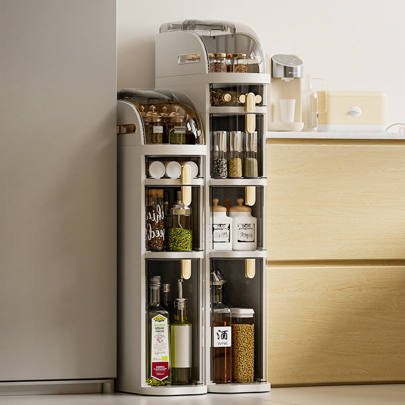 Narrow Space Storage Cabinet with Drawers
