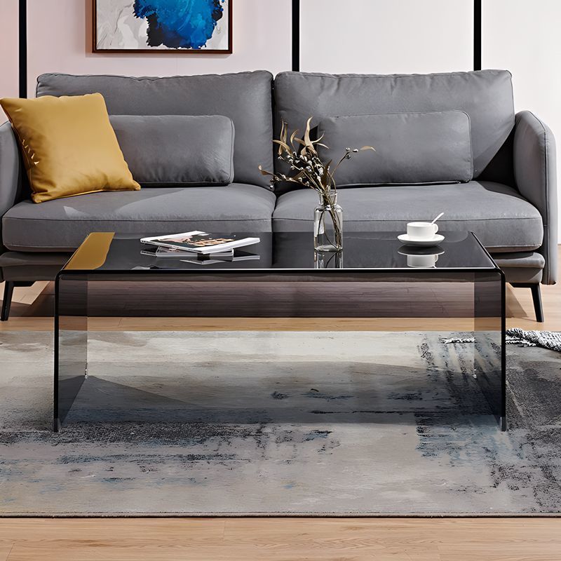 Minimalist Glass Coffee Table