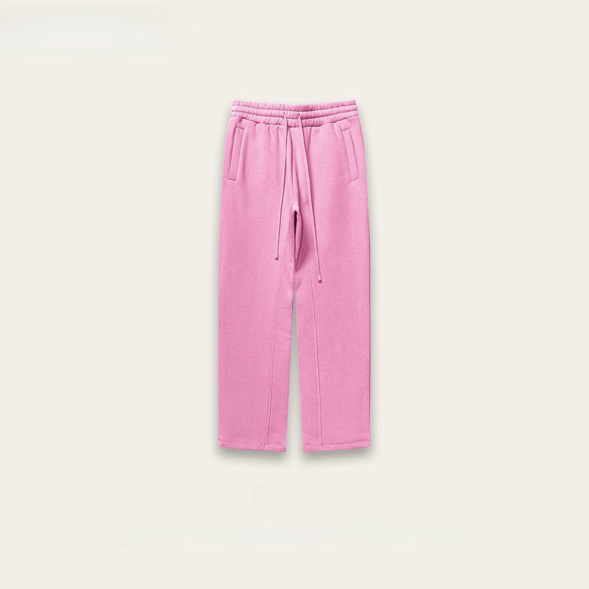 Winter Men's Solid Color Hooded Sweatshirt and Sweatpants Set