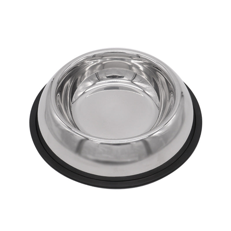 Stainless Steel Anti-Slip Pet Food Bowl